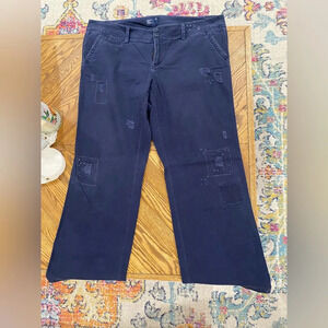 American Eagle navy pants, size 18 long